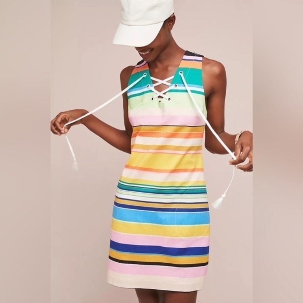 Anthropologie - Tracy Reese Midi - Coastal - Colorful - vacation